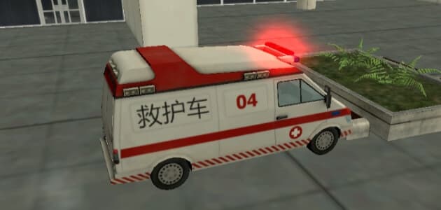 Ambulanza di missione in 3D