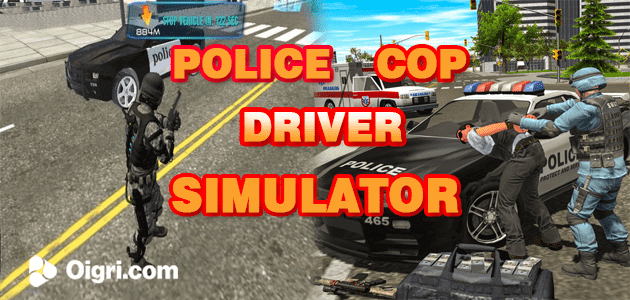 Simulador de conductor-policía