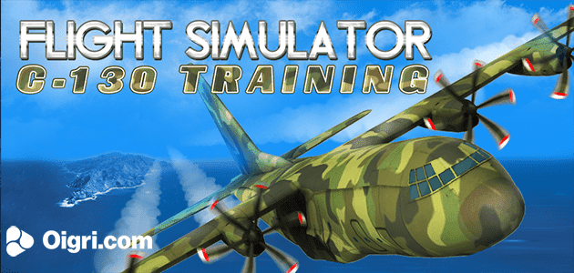 Flight simulator C130 training