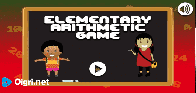 Elementary arithmetic game