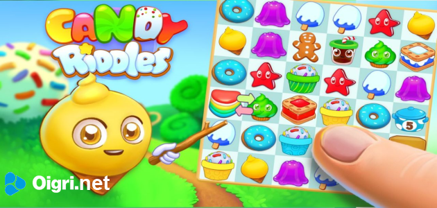 Candy riddles: free match 3 puzzle