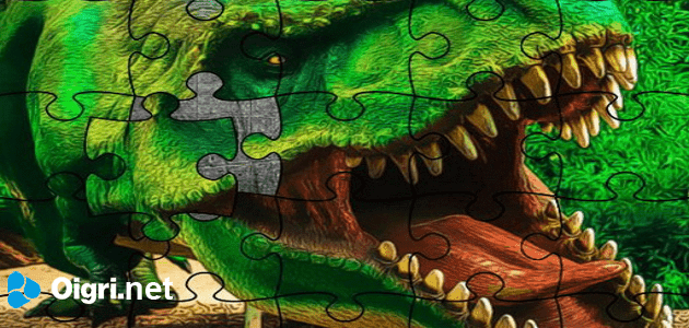 Dino park jigsaw