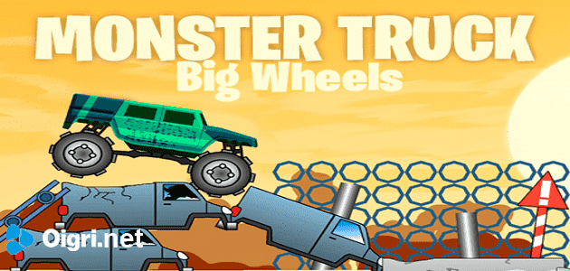 Big wheels monster truck