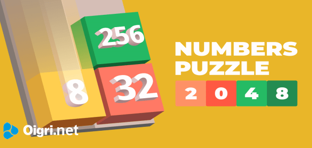 Numbers puzzle 2048