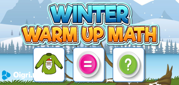 Winter warm up math